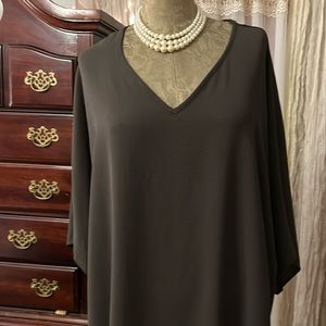 Dark Grey batwing blouse